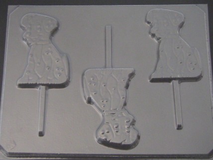 615 101 Dalmatians Chocolate or Hard Candy Lollipop Mold